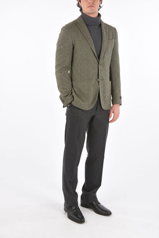 2 Buttons Unlined RESORT Blazer with Patch Pockets