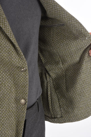 2 Buttons Unlined RESORT Blazer with Patch Pockets