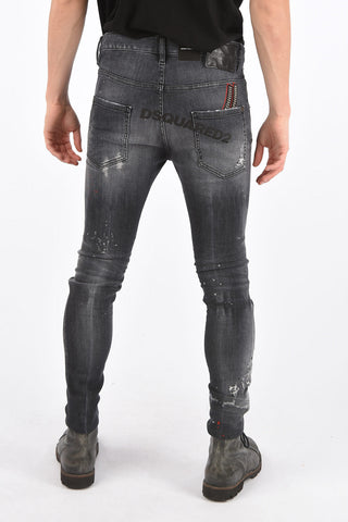 Jeans SUPER TWINKY FIT con Stampe e Applicazioni
