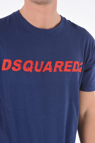 Crew Neck Printed Logo T-Shirt