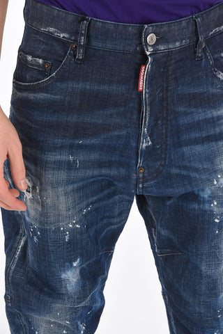 Distressed Denims with Cuffs