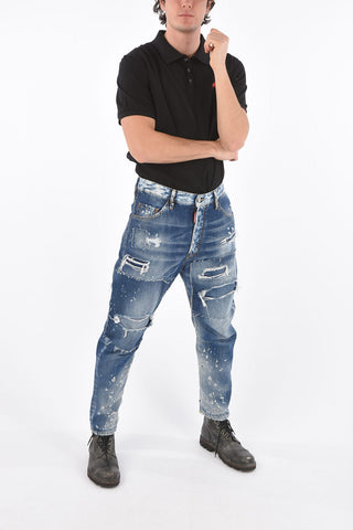 Distressed COMBAT FIT Denims