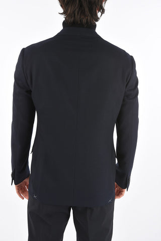 Hopsack GATE Virgin Wool Blazer