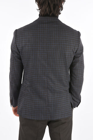 Gingham ACADEMY SOFT Blazer with Patch Pockets