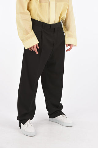 Single-pleated Ankle Split COLONEL Pants