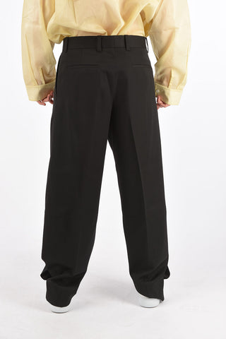 Single-pleated Ankle Split COLONEL Pants