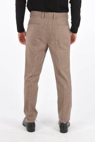 Virgin Wool Tartan Pant