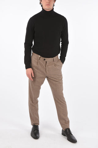 Virgin Wool Tartan Pant