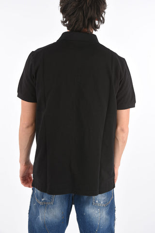 Printed Logo Cotton Polo