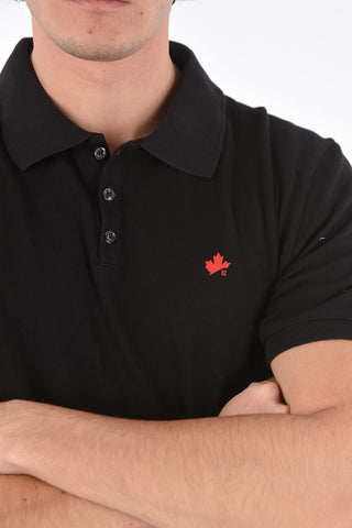 Printed Logo Cotton Polo