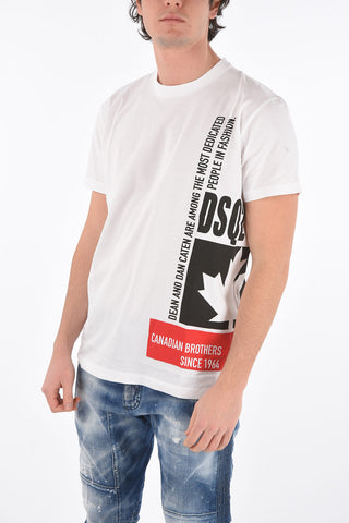 Crew Neck DEAN & DAN Printed T-Shirt