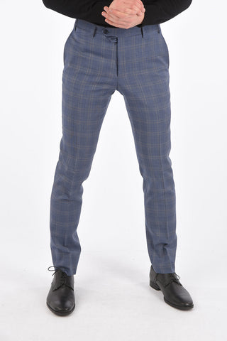 District Check Wool ACADEMY Pants