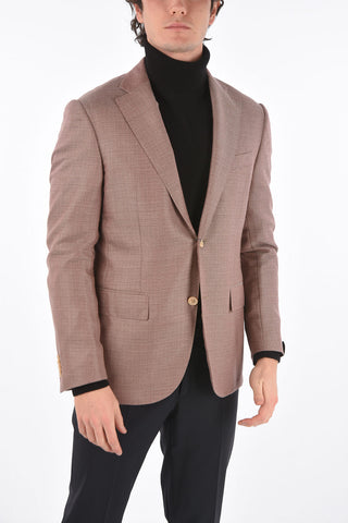 Blazer Hopsack LEADER SOFT con Tasche ad Aletta