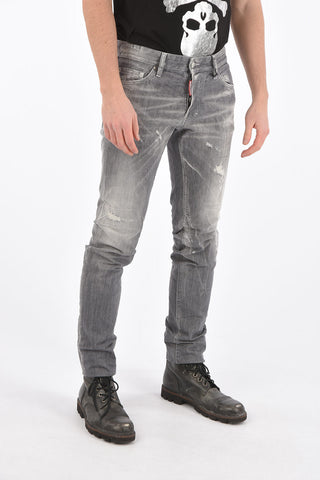 Jeans 5 Tasche SLIM FIT con Lavaggio Colorato