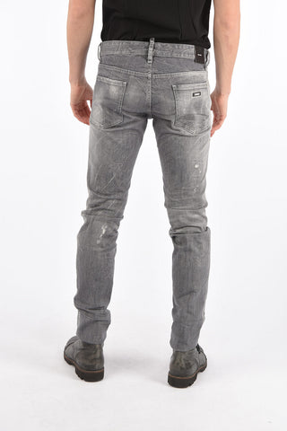 Jeans 5 Tasche SLIM FIT con Lavaggio Colorato