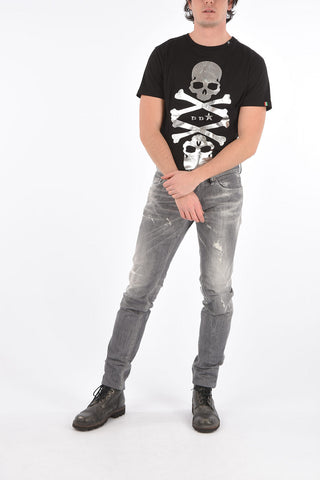 Jeans 5 Tasche SLIM FIT con Lavaggio Colorato