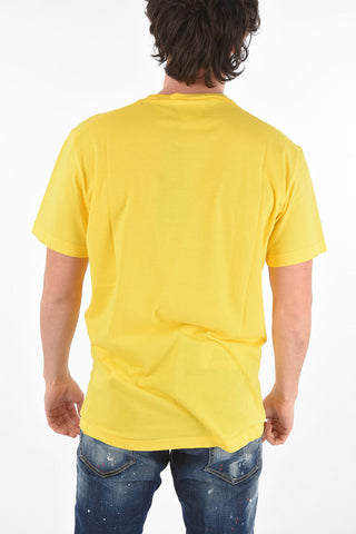Crew Neck Printed Logo T-Shirt