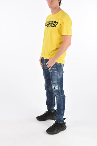 Crew Neck Printed Logo T-Shirt