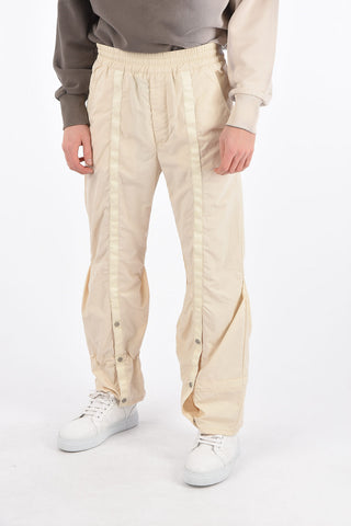 ACW RED TAG Snap Button Nylon Pants with Drawstrings