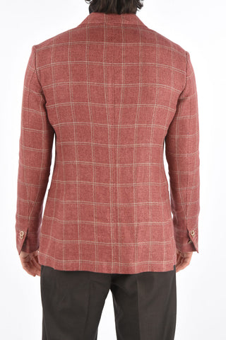 ID Unlined Windowpane Check Blazer