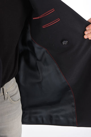 Wool and Cashmere Double Breasted Coat