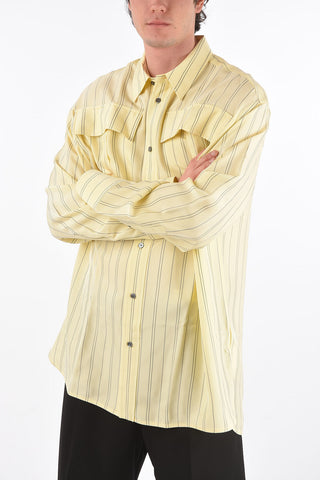 Pinstriped KIBBO Saharan Shirt