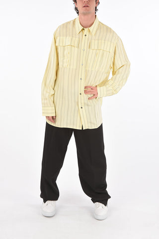 Pinstriped KIBBO Saharan Shirt