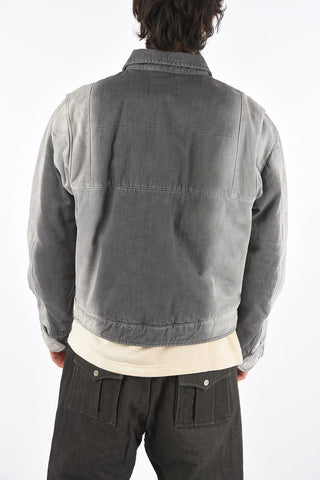 RED TAG Front Zipped Padded Denim Jacket