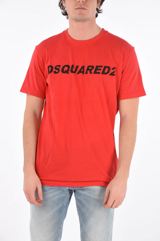 Printed Logo COOL FIT Crew Neck T-Shirt