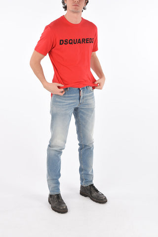 Printed Logo COOL FIT Crew Neck T-Shirt