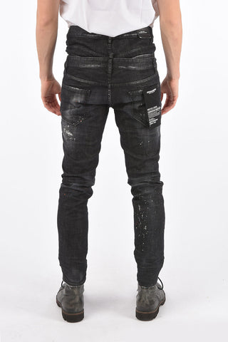 16cm Dark Wash twin pack straight leg sharpei jeans