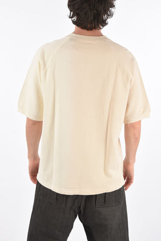 RED TAG Crew Neck Jersey T-Shirt with Zip