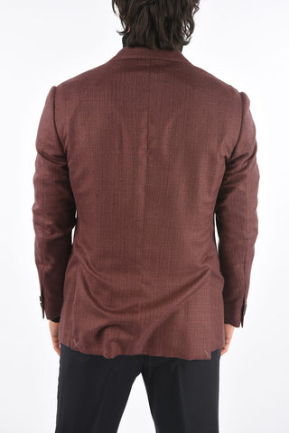 Hopsack LEADER SOFT Blazer with Flap Pockets