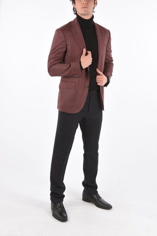 Hopsack LEADER SOFT Blazer with Flap Pockets