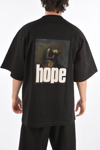 Printed HOPE Oversized T-Shirt