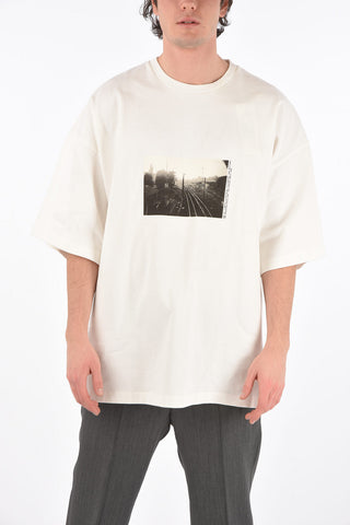 Printed THOMAS Oversized Cotton T-Shirt