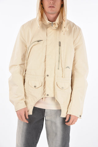 ACW RED TAG Removable Hood Nylon Windbreaker