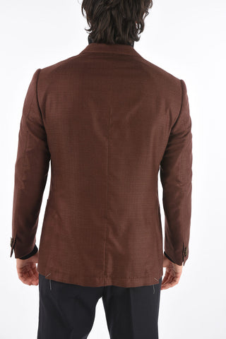 Blazer Hopsack ACADEMY SOFT in Misto Cashmere