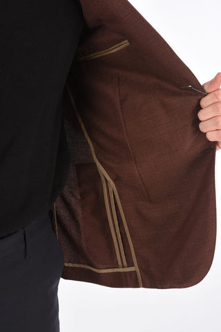 Blazer Hopsack ACADEMY SOFT in Misto Cashmere
