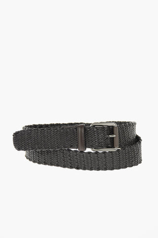 EZ LUXURY 30mm braided leather belt