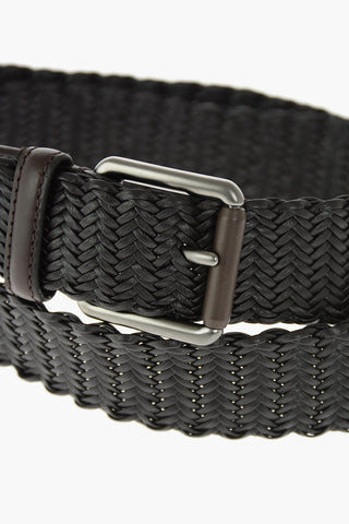 EZ LUXURY 30mm braided leather belt