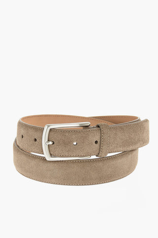 ZZEGNA LUXURY 30mm suede leather belt