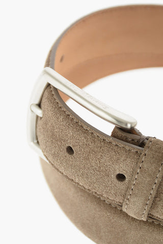ZZEGNA LUXURY 30mm suede leather belt