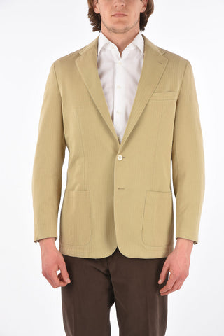 ID Virgin Wool Herringbone Blazer