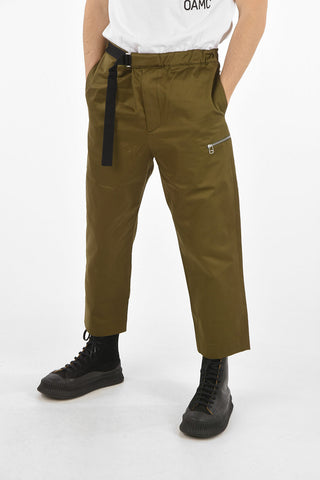 low waist REGS cropped pants