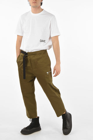 low waist REGS cropped pants