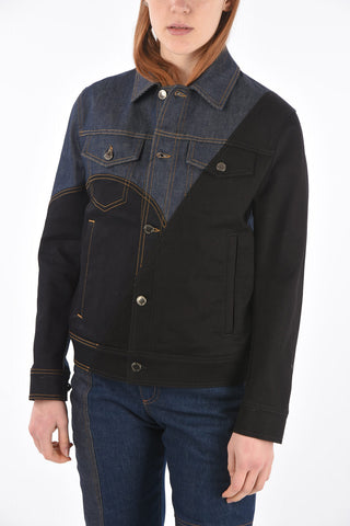 Two Tone Saharan Denim Jacket