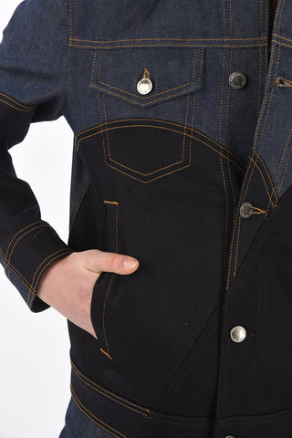 Two Tone Saharan Denim Jacket
