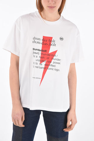 T-Shirt THUNDERBOLT DEFINITION in Cotone