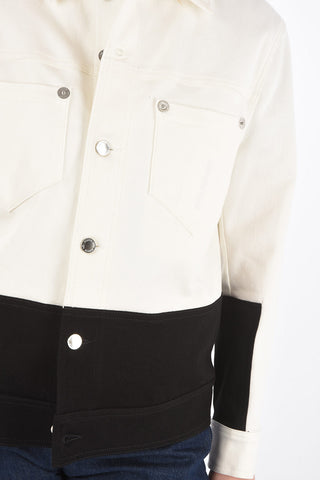 Two Tone Saharan Stretch Denim Jacket
